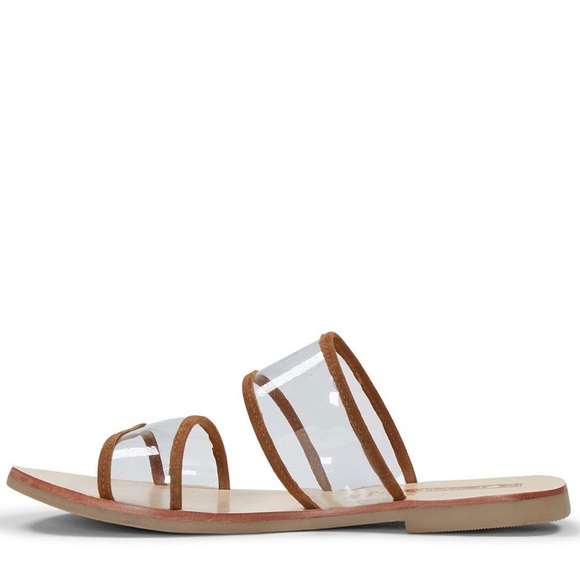 Sol Sana Ziggy Slide in Tan - Picture 2 of 4